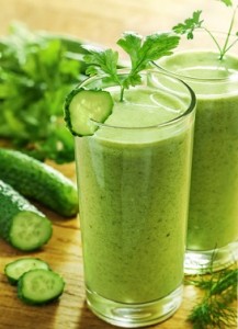 recettes jus detox vert