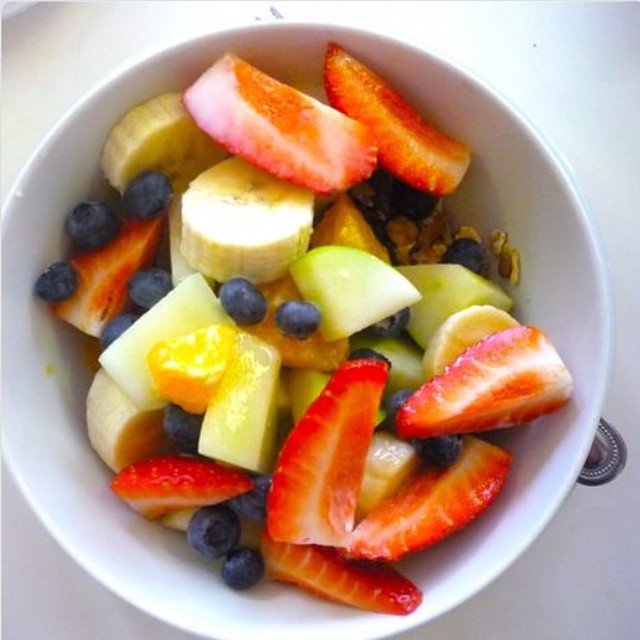 régime aux fruits